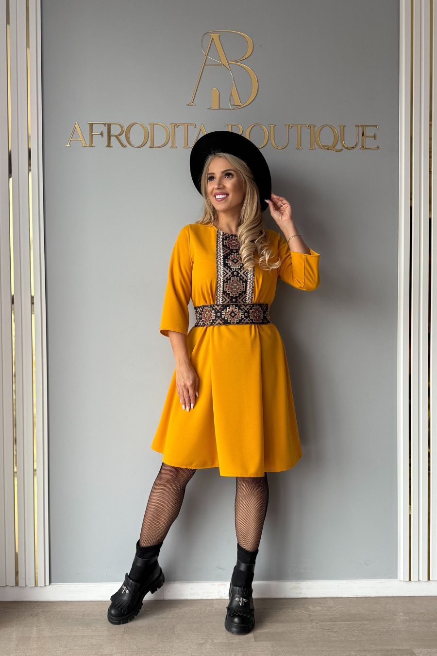 Rochie Andreea brau