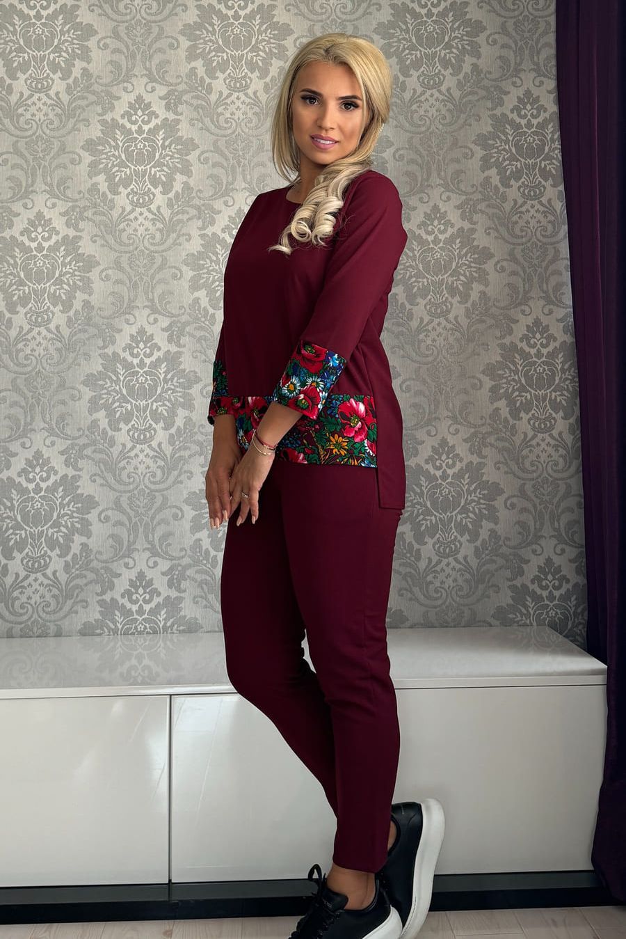 Set Cris gipsy bordo