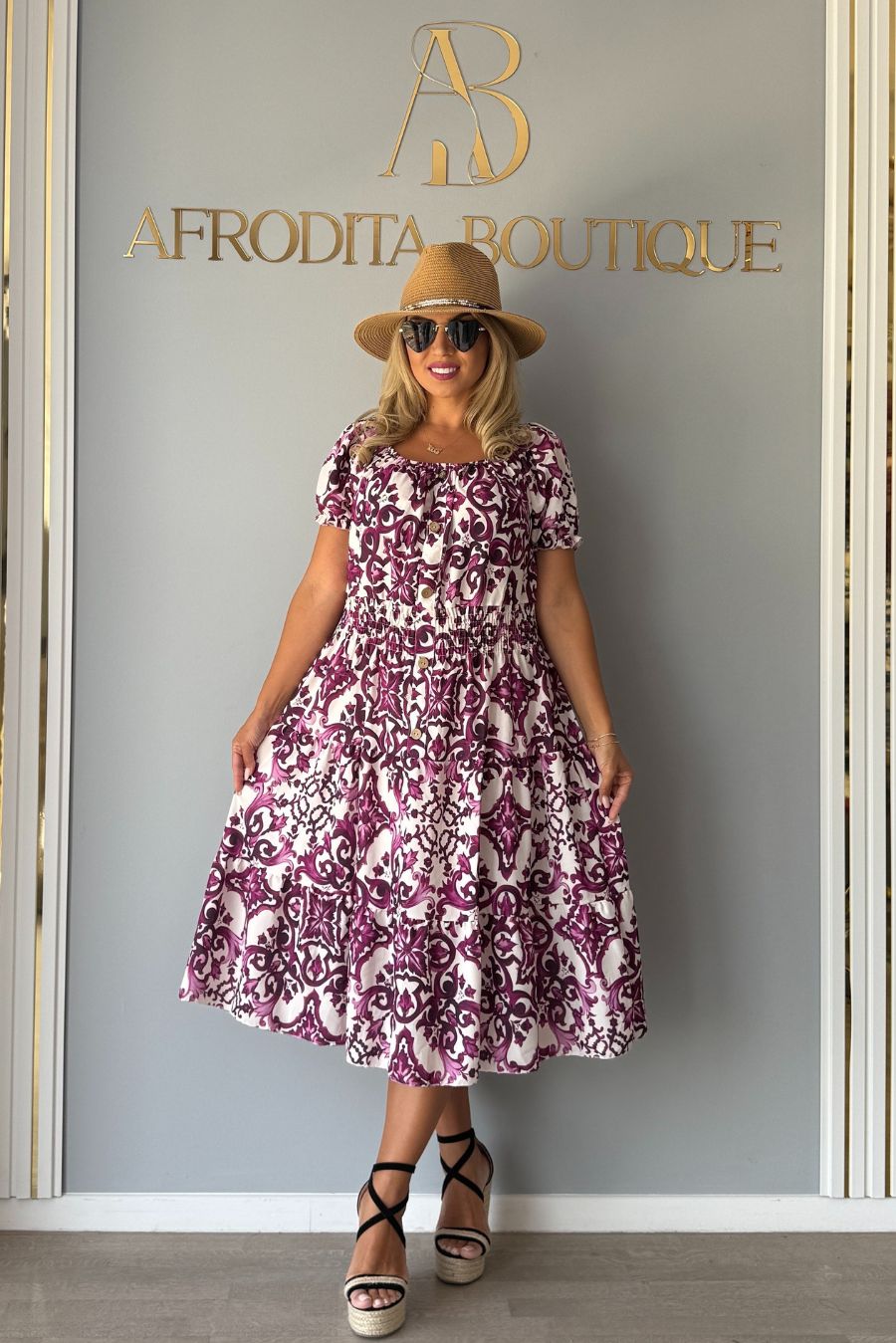 Rochie Noelia abstract