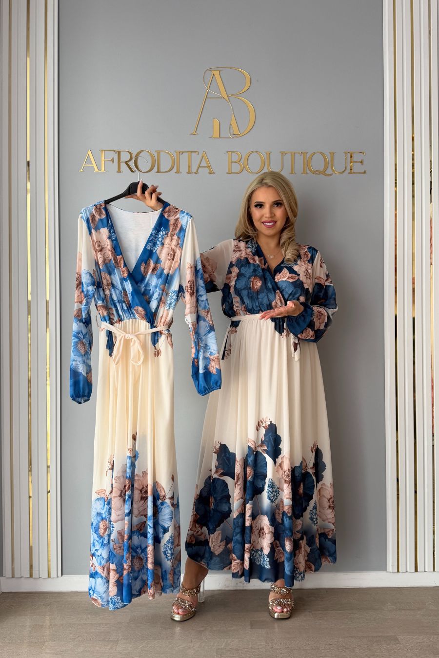 Rochie Alina floricele