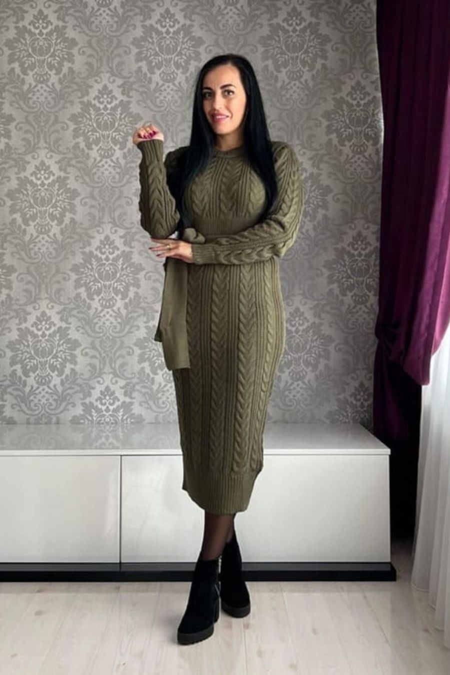 Rochie Anais reducere tricot