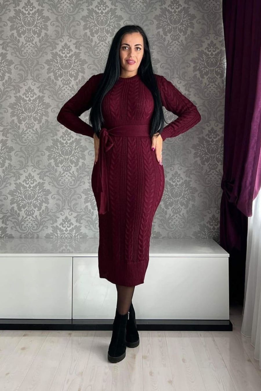 Rochie Anais reducere tricot