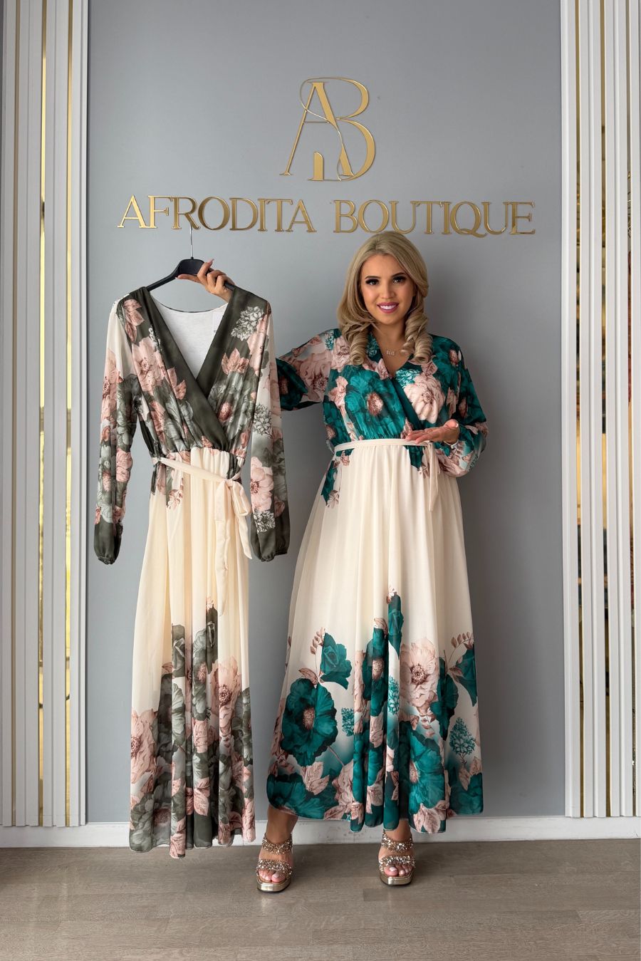 Rochie Alina floricele