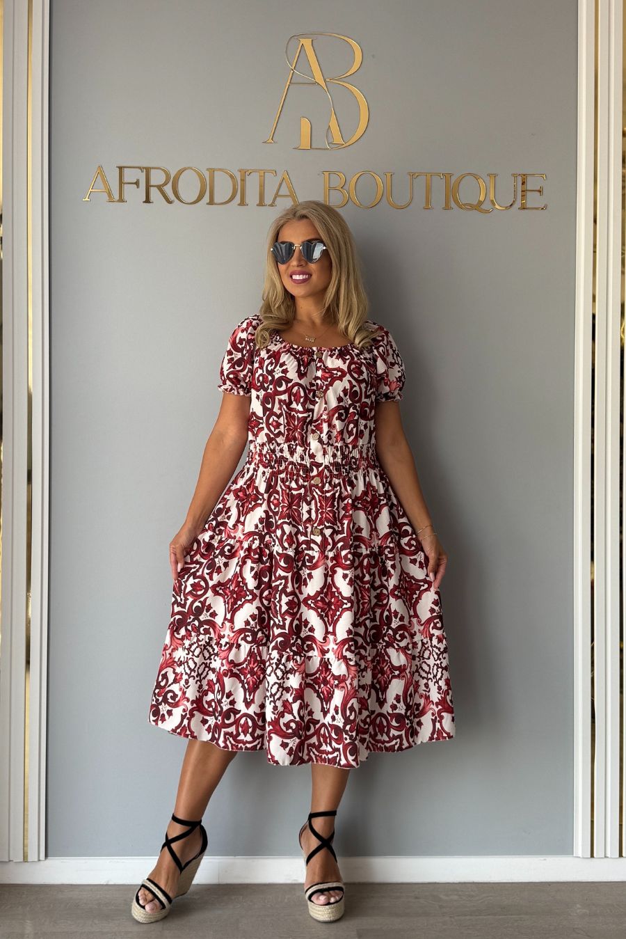 Rochie Noelia abstract