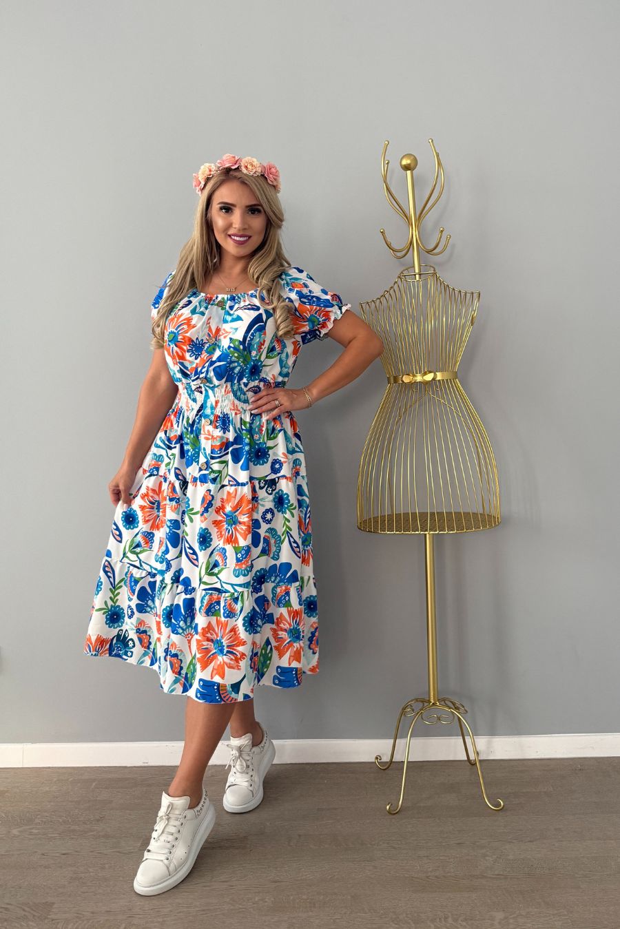 Rochie Nova floricele