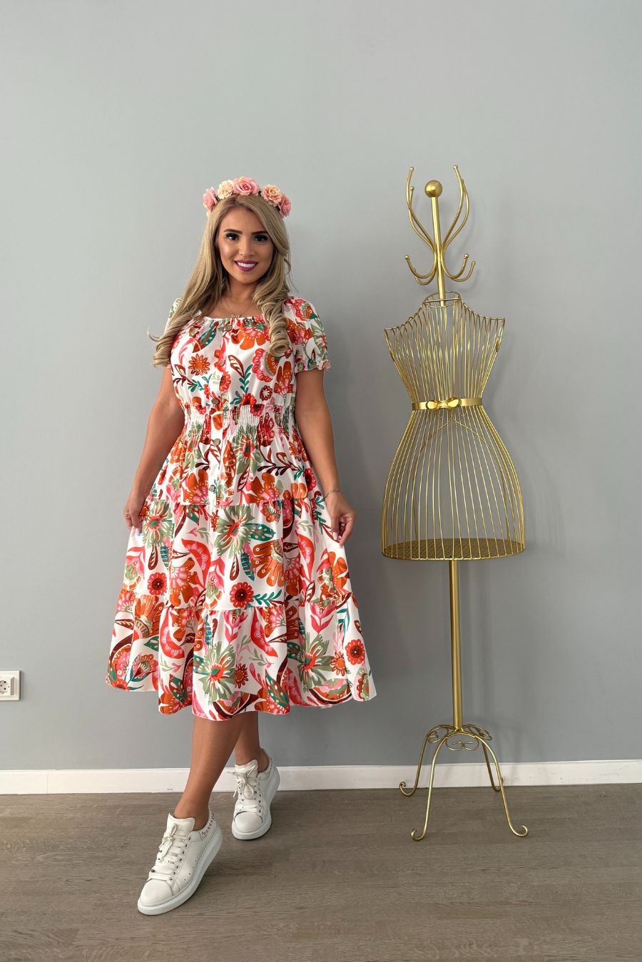 Rochie Nova floricele