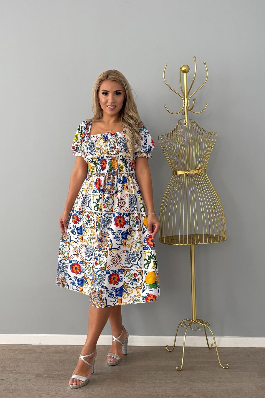 Rochie Alinne imprimeu