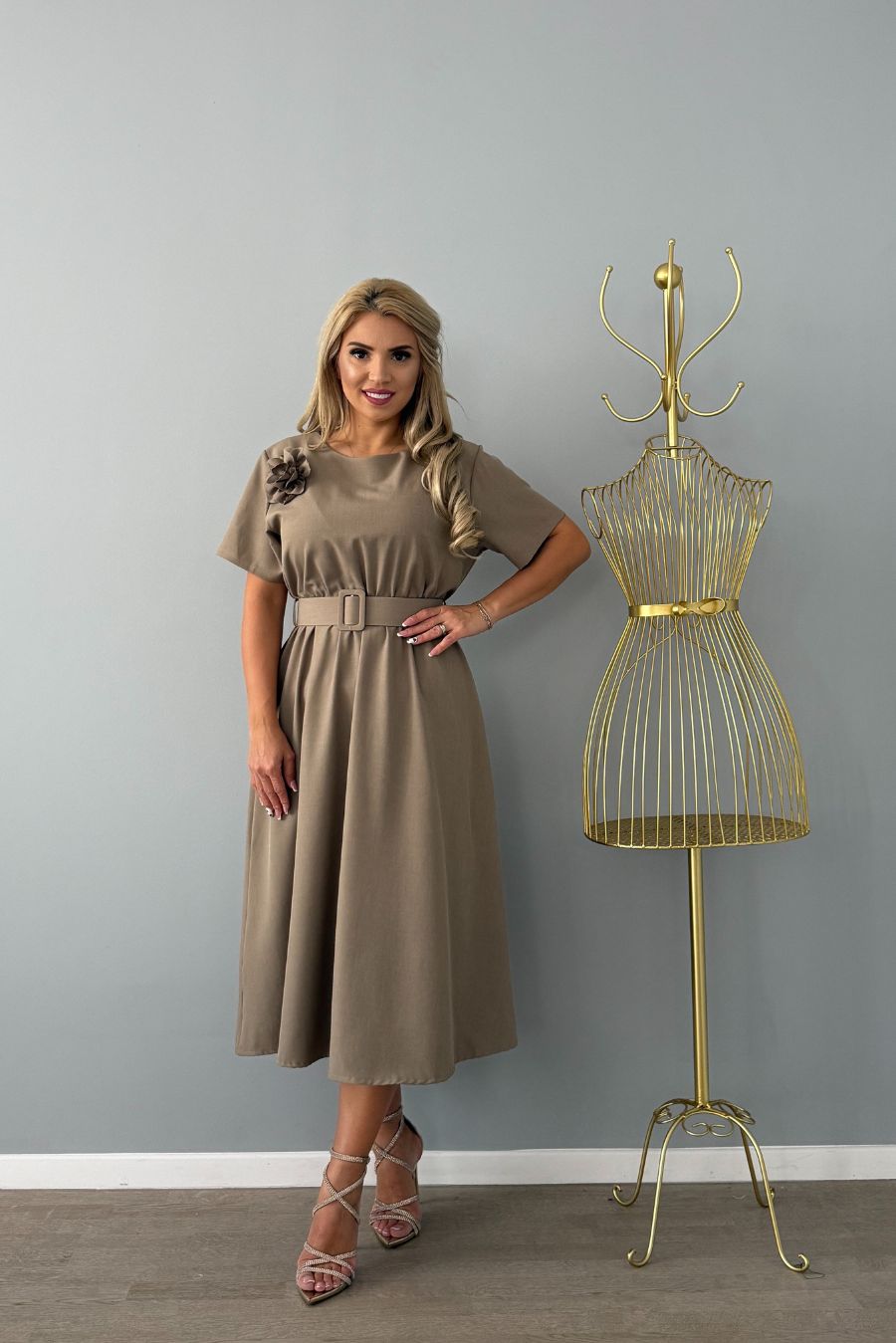 Rochie Dana floare ms