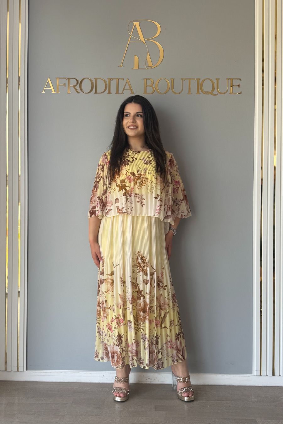 Rochie Ervin floricele