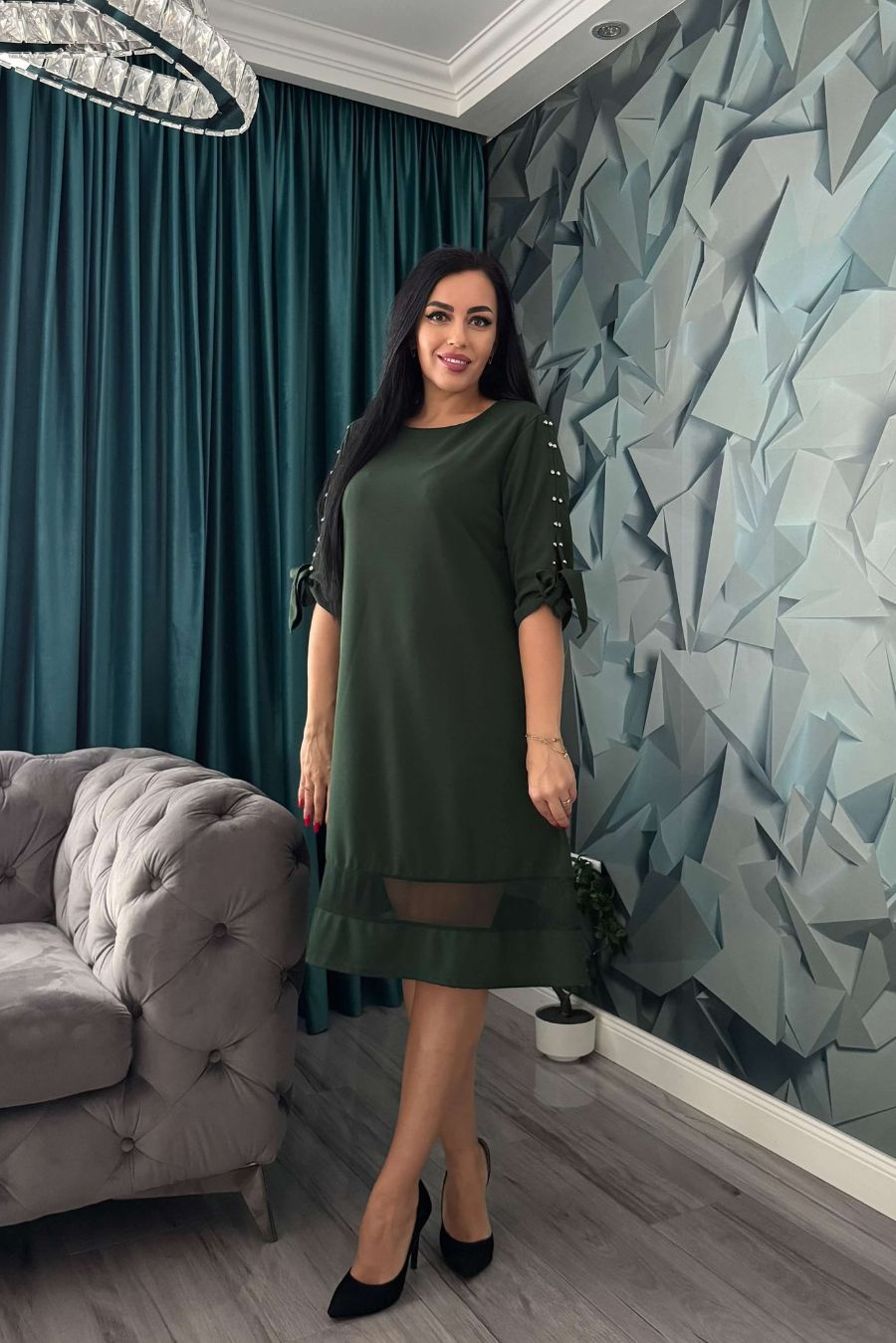 Rochie Georgiana pietricele