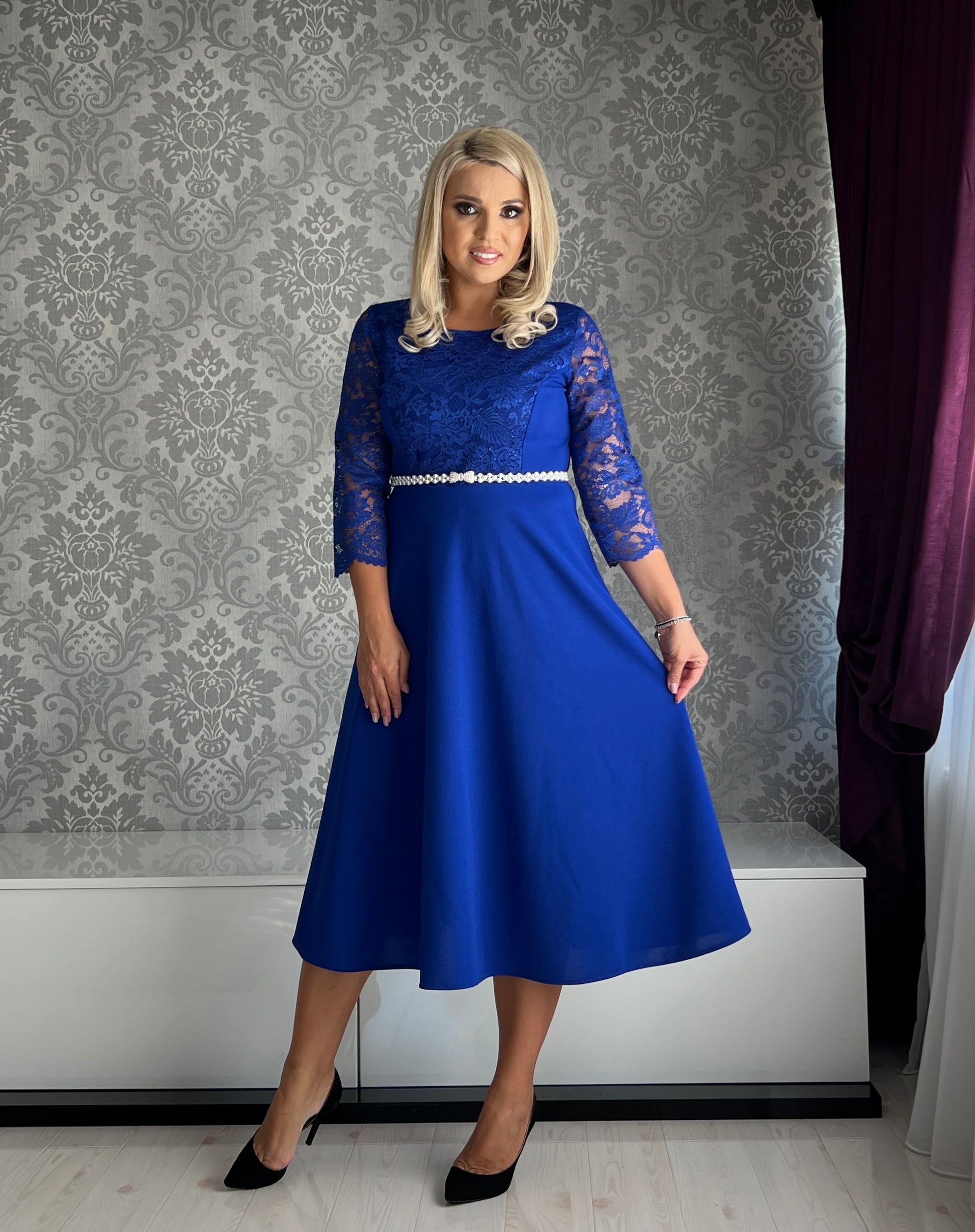 Rochie Destiny albastru