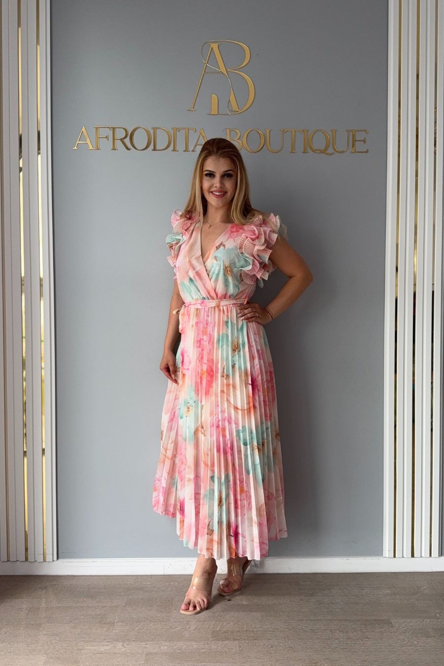 Rochie Lale flori
