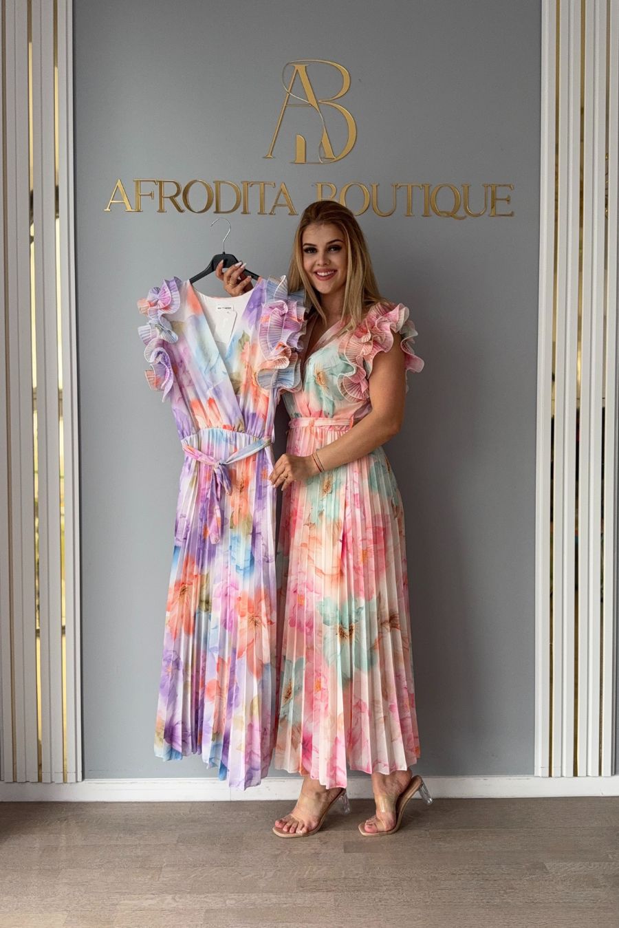 Rochie Lale flori