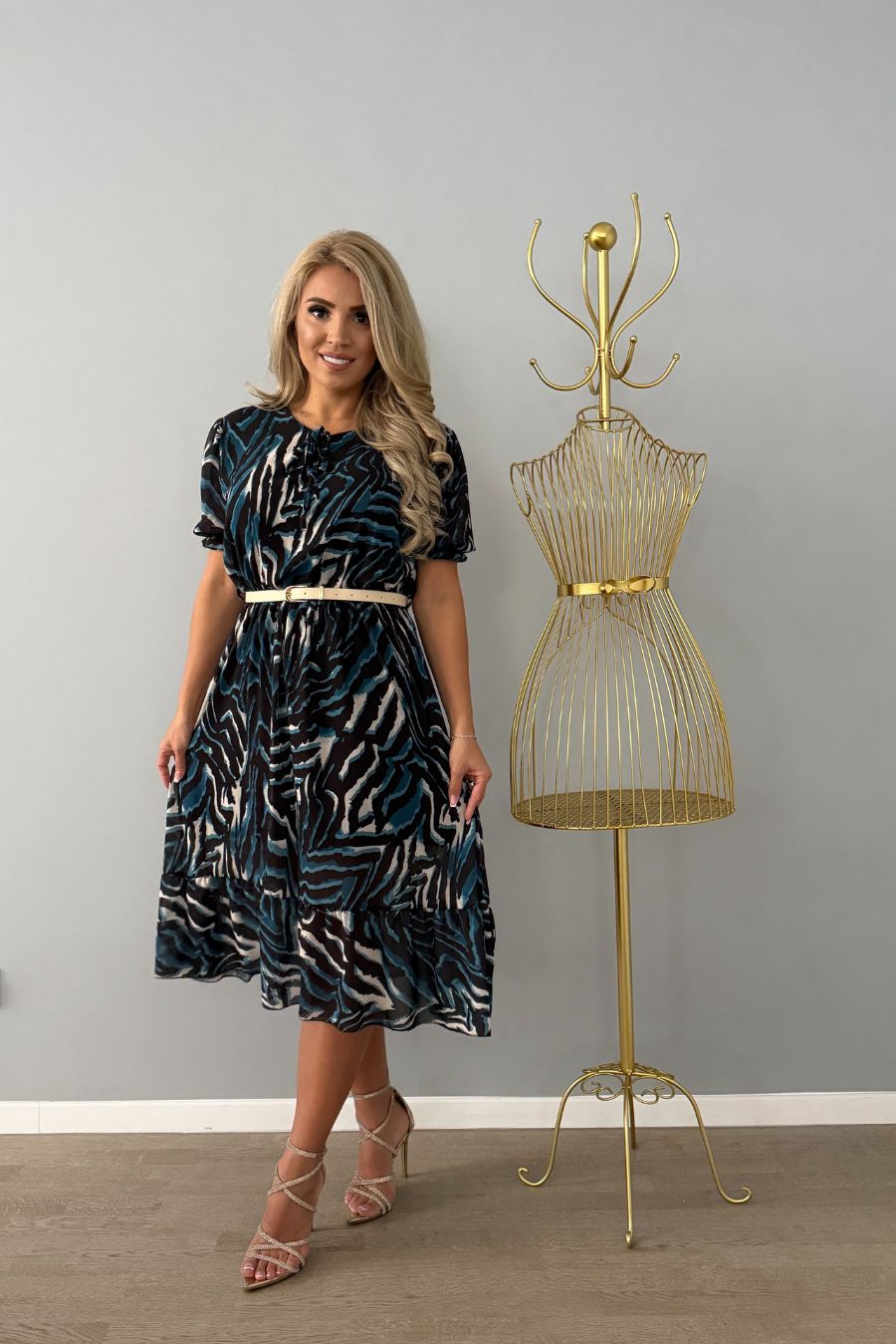 Rochie Tamara imprimeu