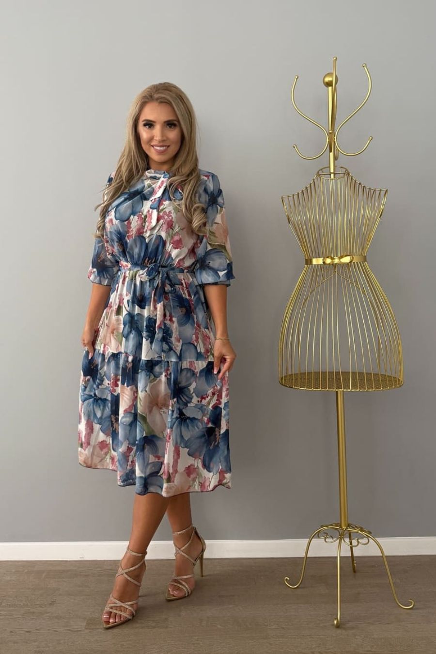 Rochie Iustina imprimeu