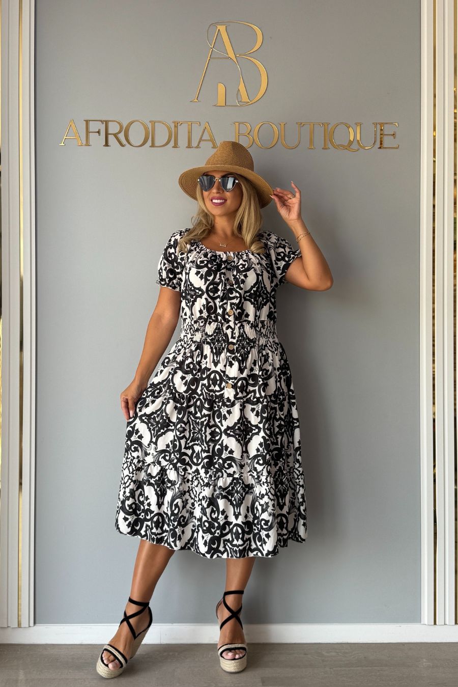 Rochie Noelia abstract