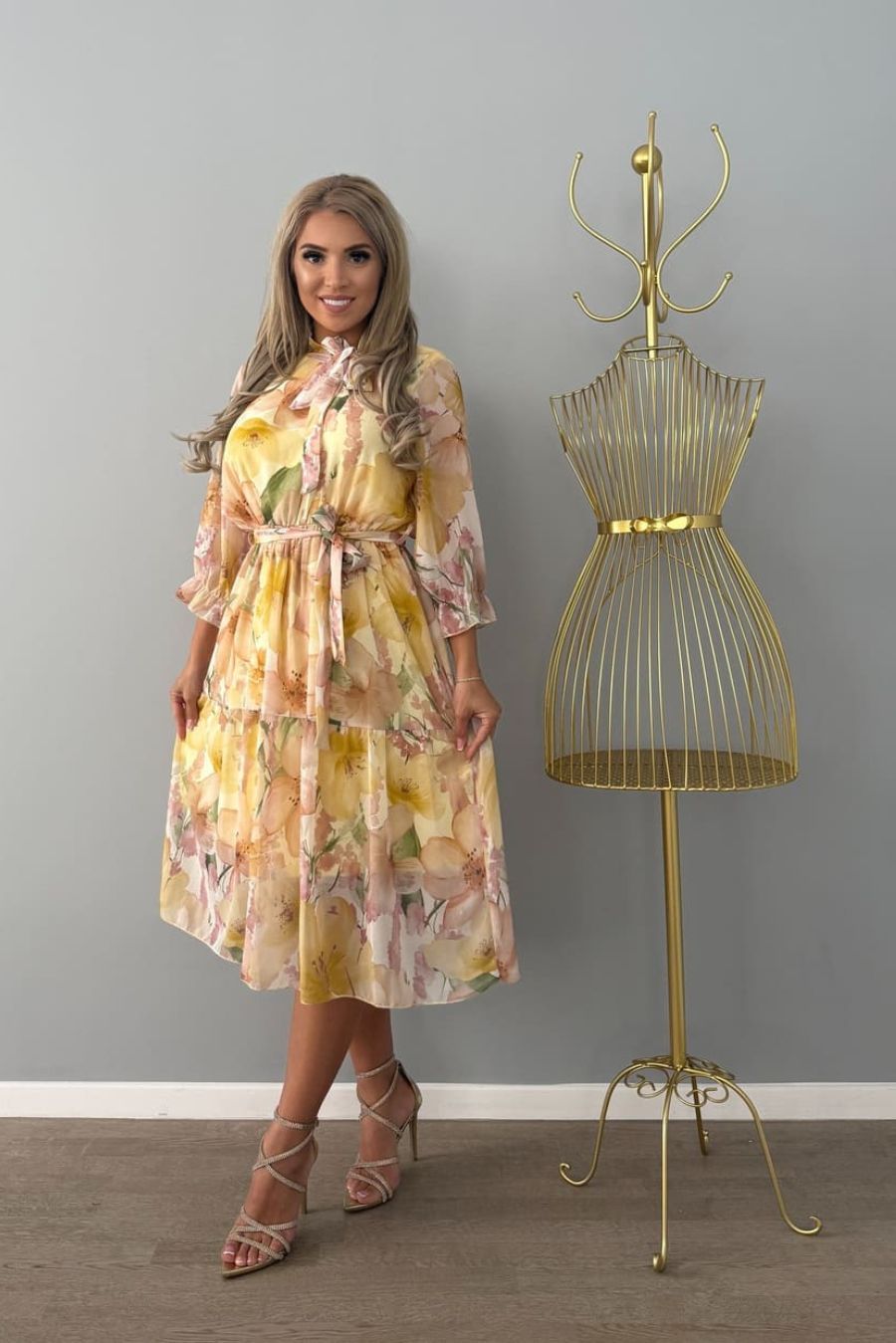 Rochie Iustina imprimeu