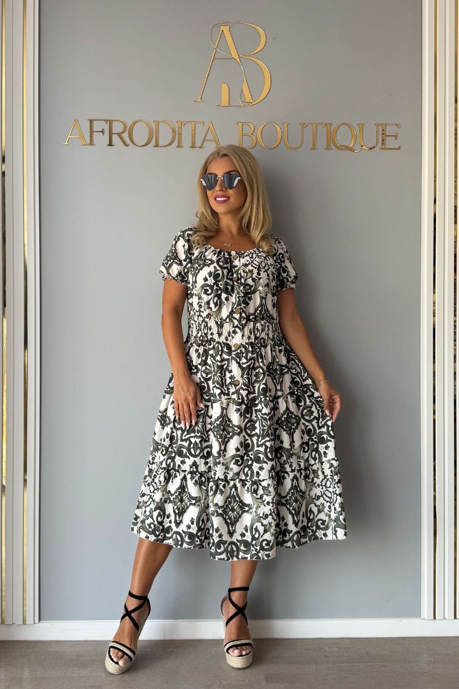 Rochie Noelia abstract