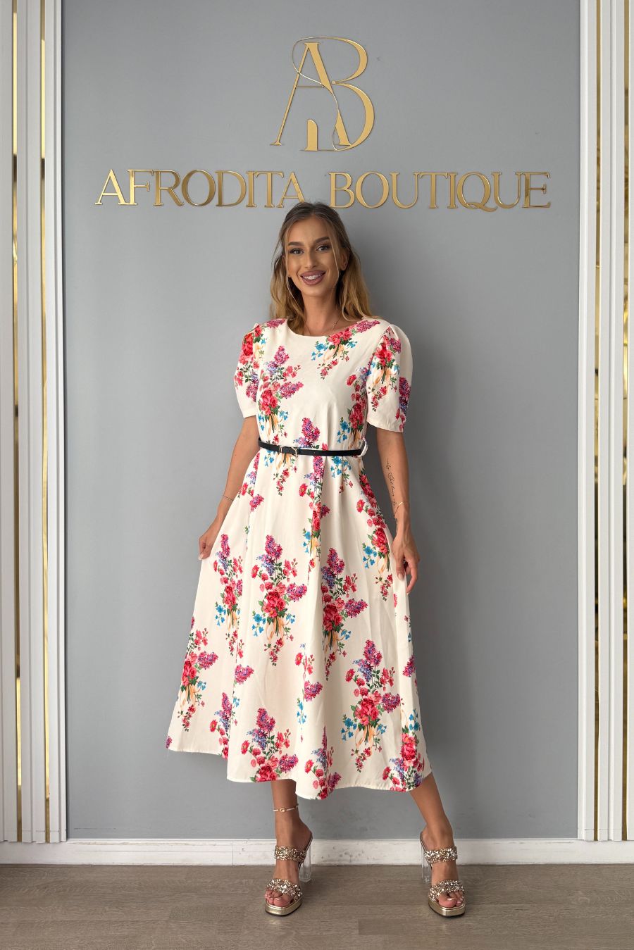 Rochie Coca floricele ivoyre