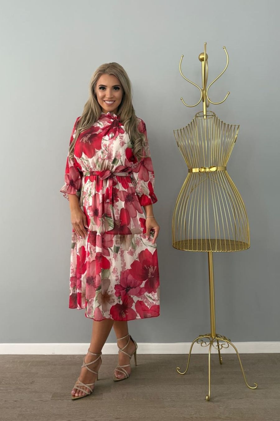 Rochie Iustina imprimeu