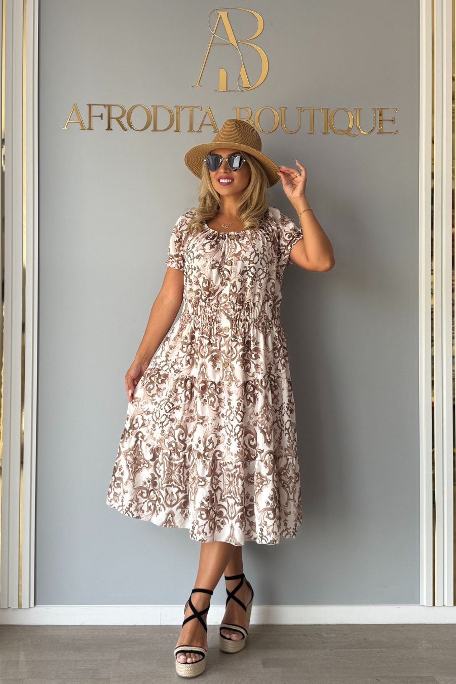 Rochie Noelia abstract