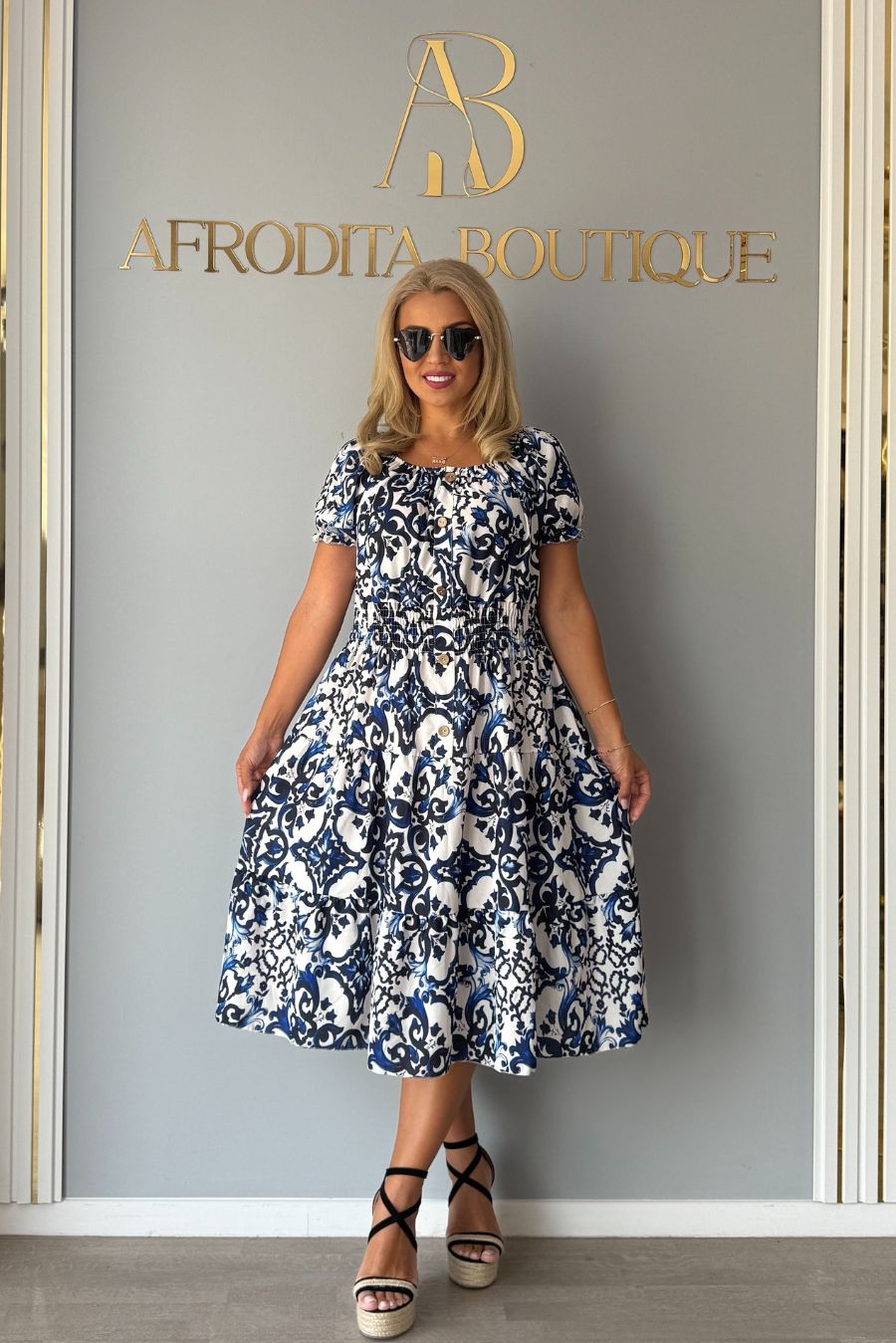 Rochie Noelia abstract
