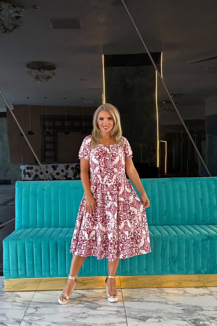 Rochie Noelia abstract