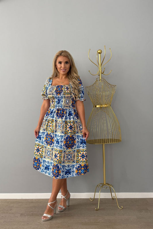 Rochie Alinne imprimeu