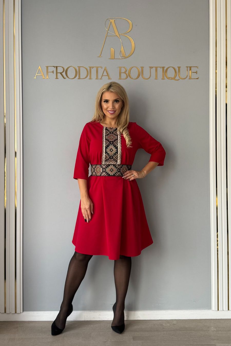 Rochie Andreea brau