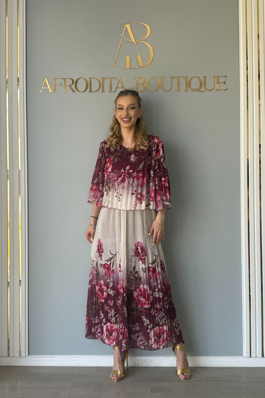 Rochie Ervin floricele