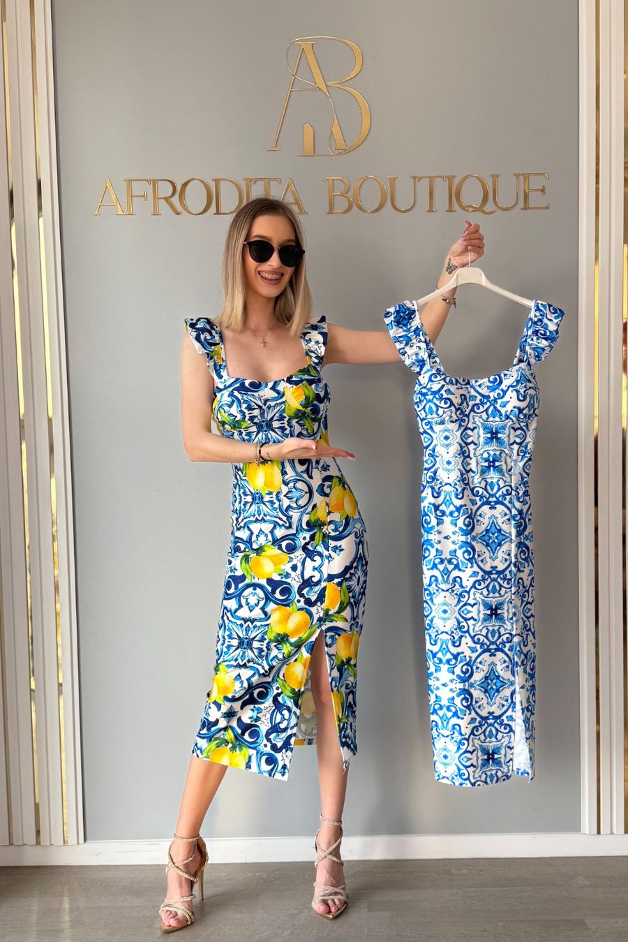 Rochie Felicia imprimeu