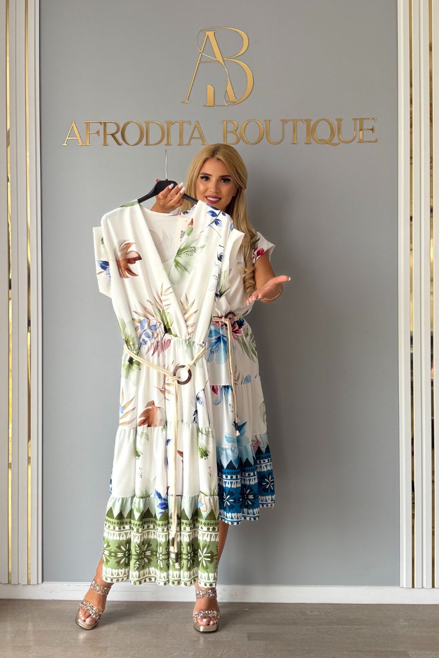 Rochie Miruna imprimeu