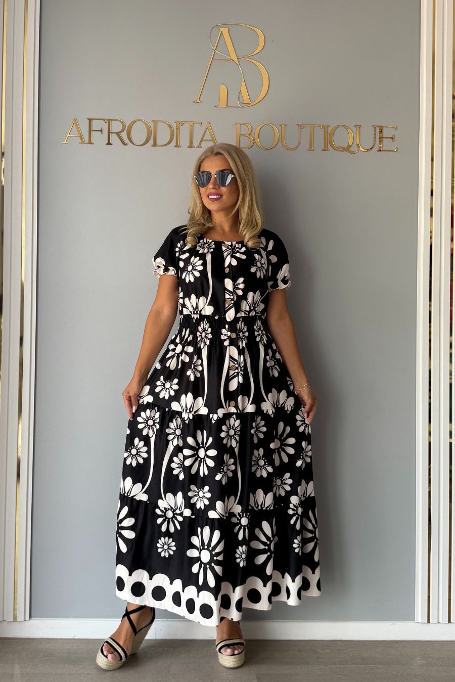 Rochie Noelia flori