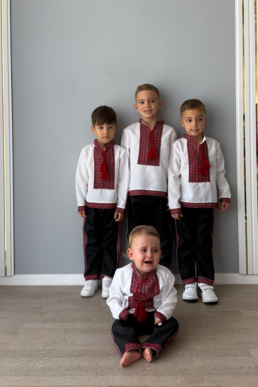 Costum popular baieti Rares