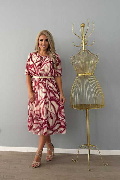 Rochie Tamara imprimeu