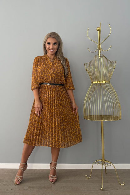 Rochie Vio leopard